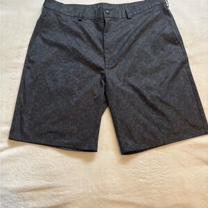 Haggar Gray Comfort Tech Shorts